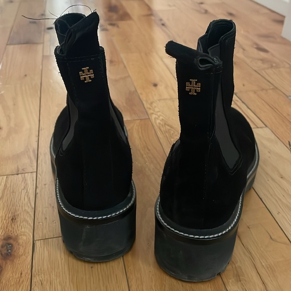Tory Burch Suede Chelsea Boots - Picture 2 of 3